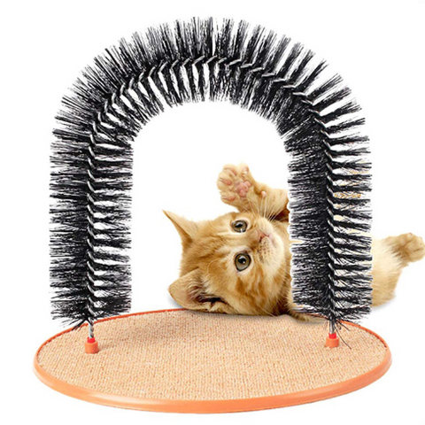 Grooming Cat Toy Arch