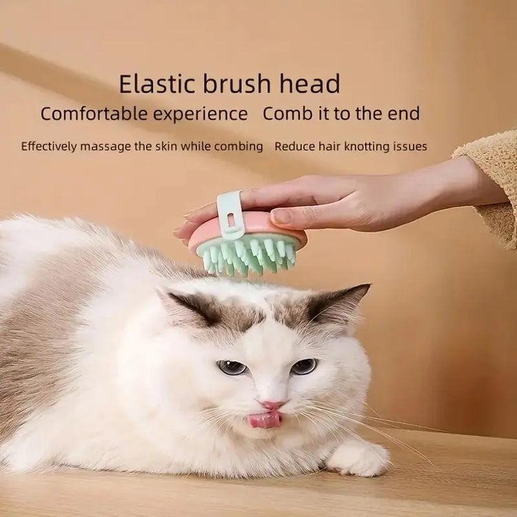 Silicone Pet Shampoo Brush for Dog and Cat Grooming